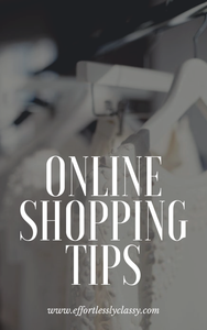Tips for shopping online
